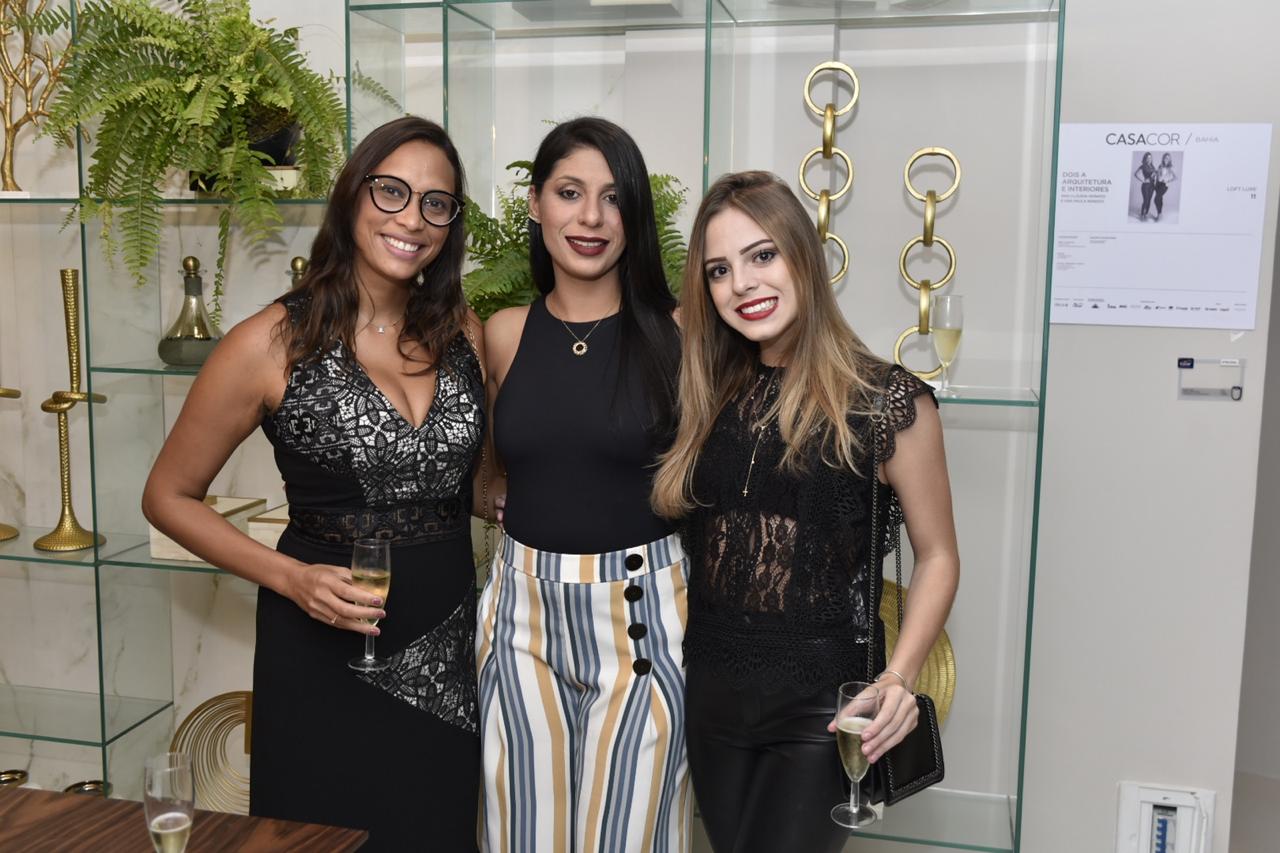  Camila Amorim, Cássia Abreu e Yanine Sarmento                      
